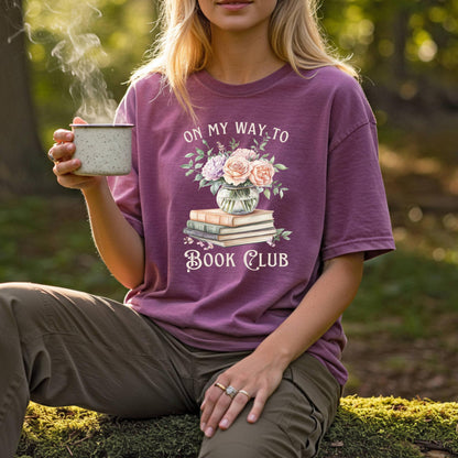 On My Way to Book Club T-Shirt
