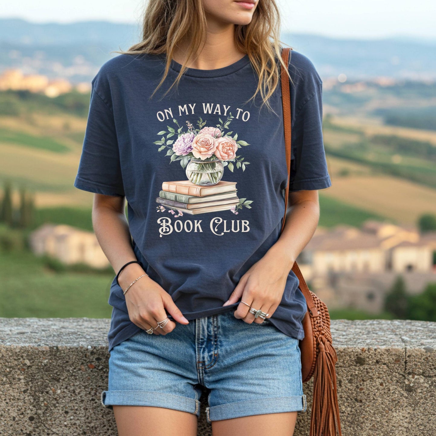 On My Way to Book Club T-Shirt