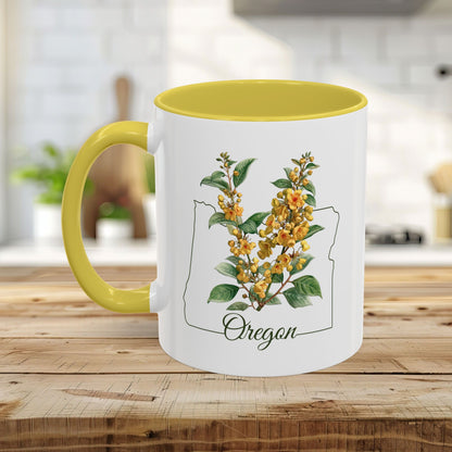 Oregon State Flower Mug - Oregon Grape Blossom (11/15oz)