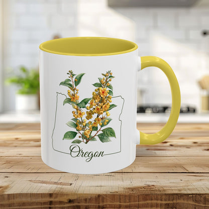 Oregon State Flower Mug - Oregon Grape Blossom (11/15oz)