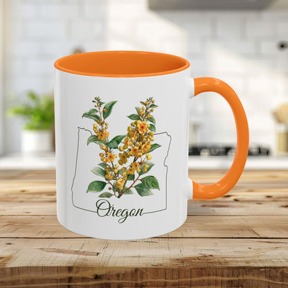 Oregon State Flower Mug - Oregon Grape Blossom (11/15oz)