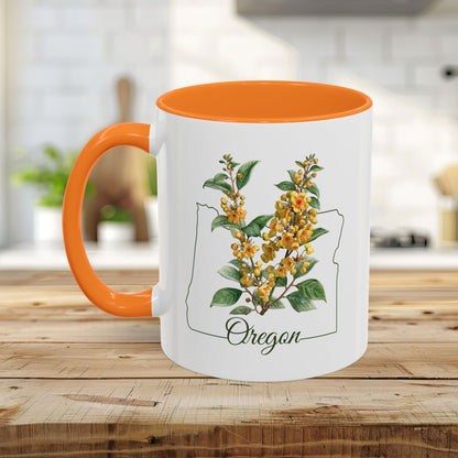 Oregon State Flower Mug - Oregon Grape Blossom (11/15oz)