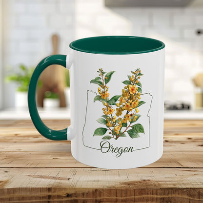 Oregon State Flower Mug - Oregon Grape Blossom (11/15oz)