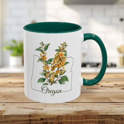 Oregon State Flower Mug - Oregon Grape Blossom (11/15oz)