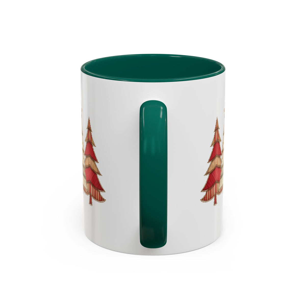 Patchwork Christmas Trees Mug (11/15oz)