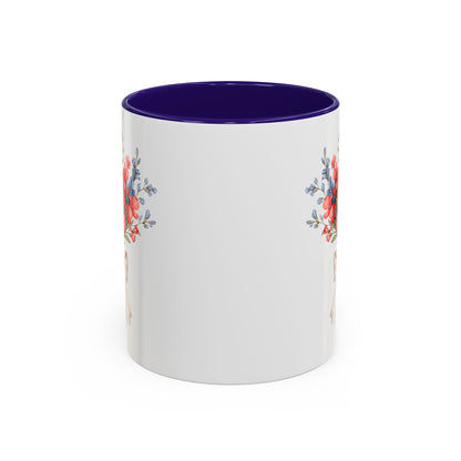 Patriotic Floral Bouquet Mug (11/15oz)