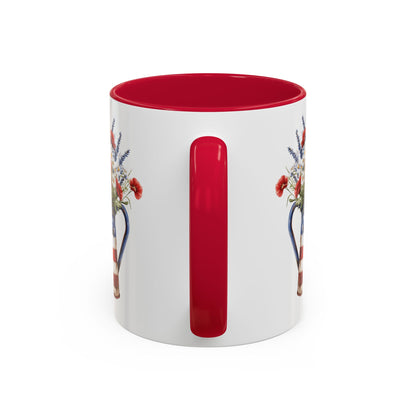Americana Floral Watering Can Mug (11/15oz)