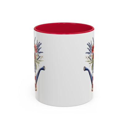 Americana Floral Watering Can Mug (11/15oz)