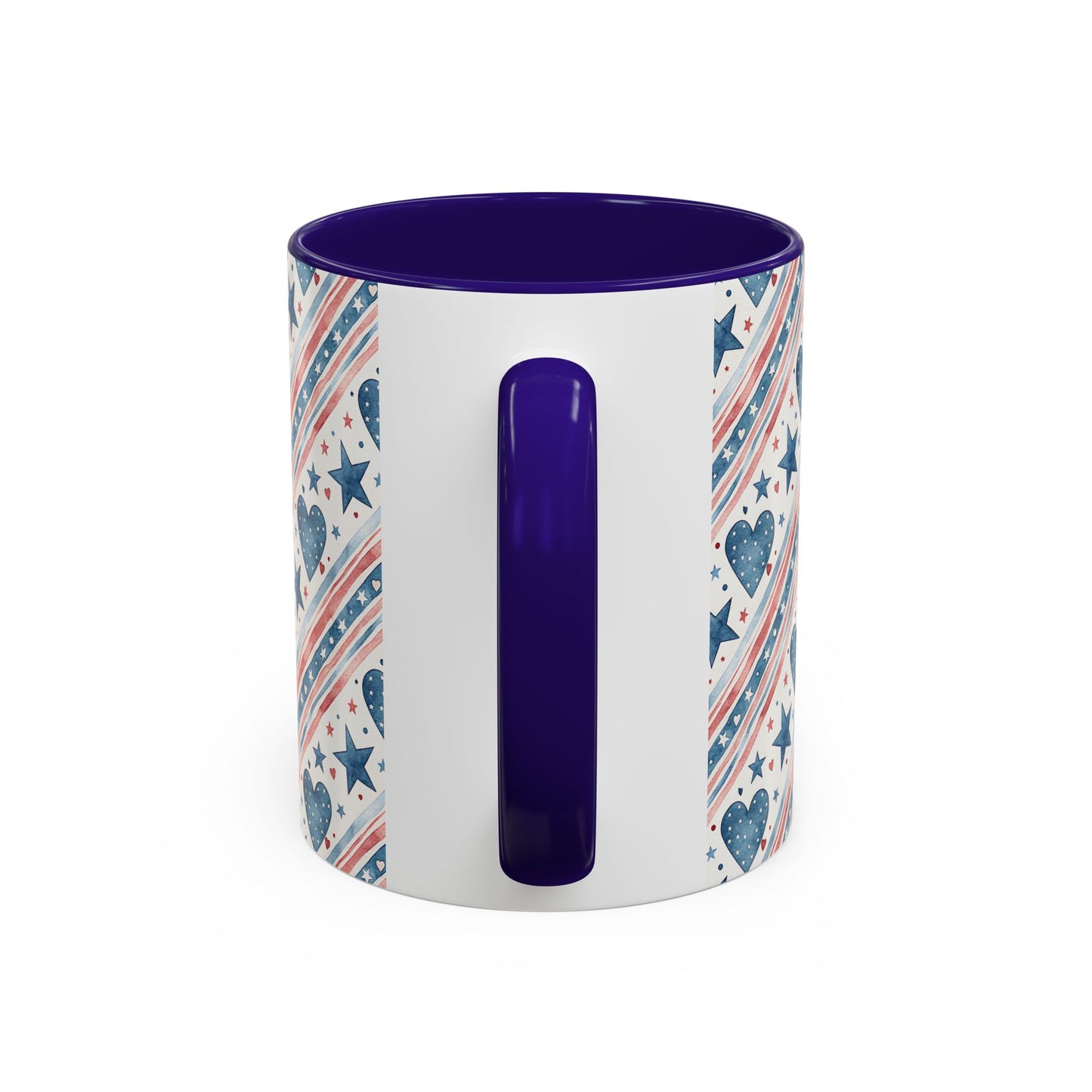 Patriotic Stars & Heart Mug (11/15oz)