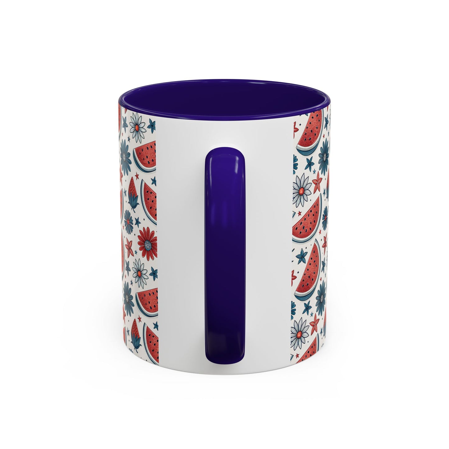 Patriotic Watermelon Floral Mug (11/15oz)