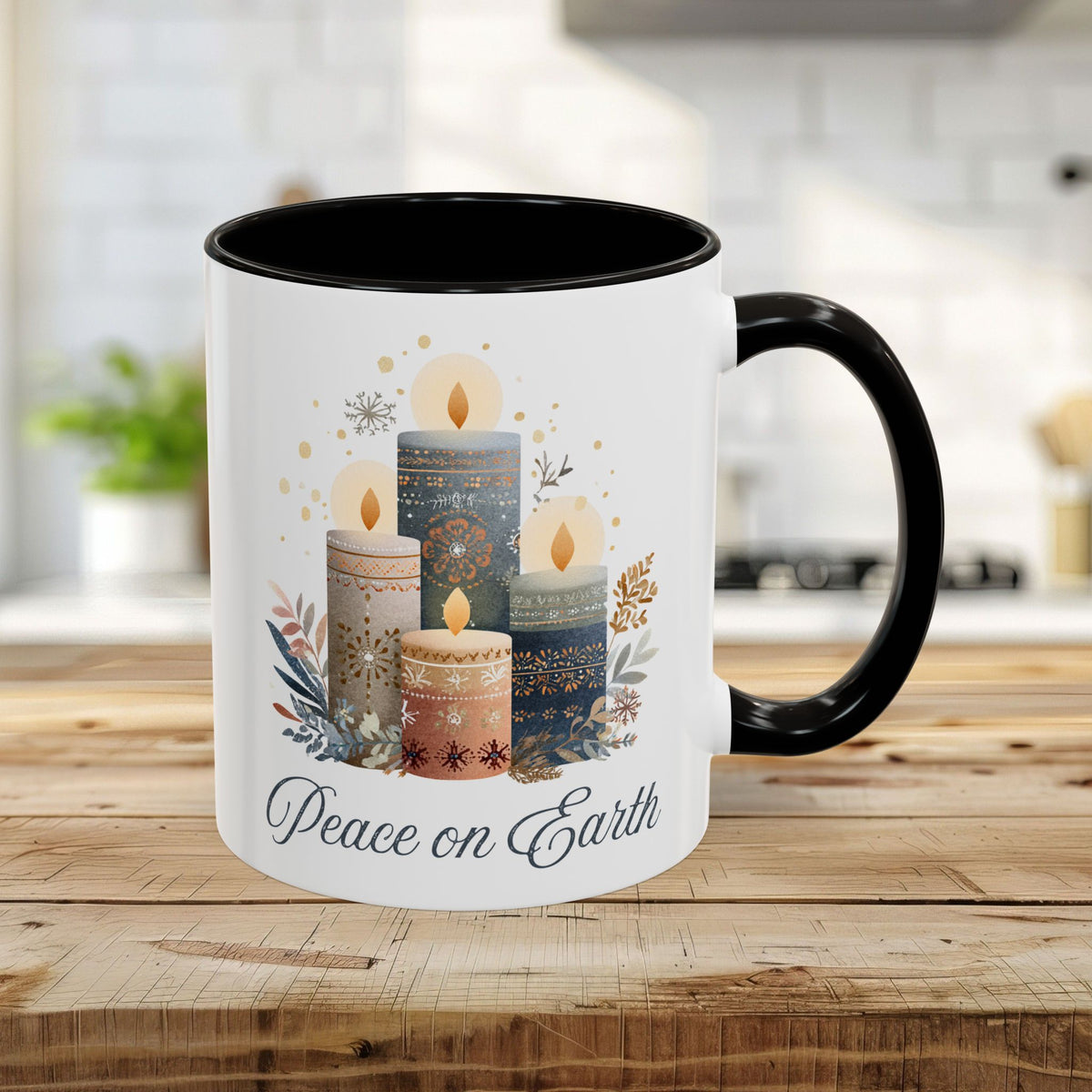 Peace on Earth Advent Candles Mug (11/15oz)