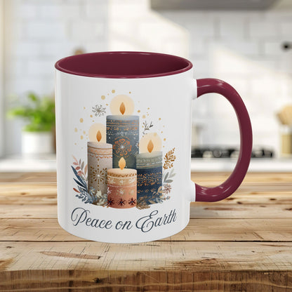 Peace on Earth Advent Candles Mug (11/15oz)