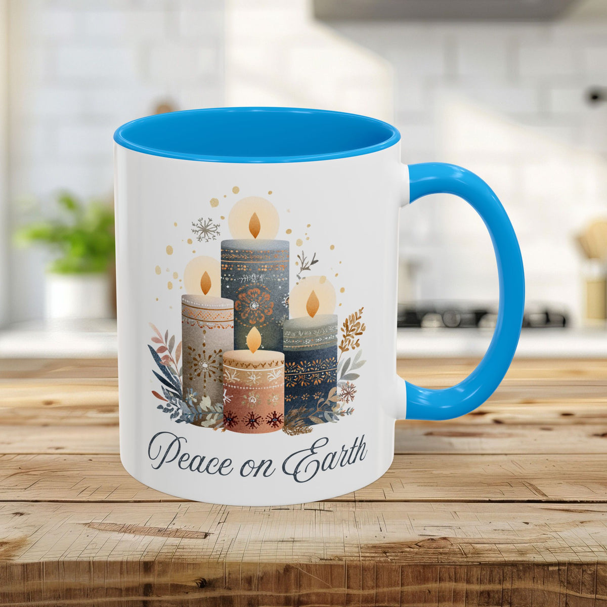 Peace on Earth Advent Candles Mug (11/15oz)