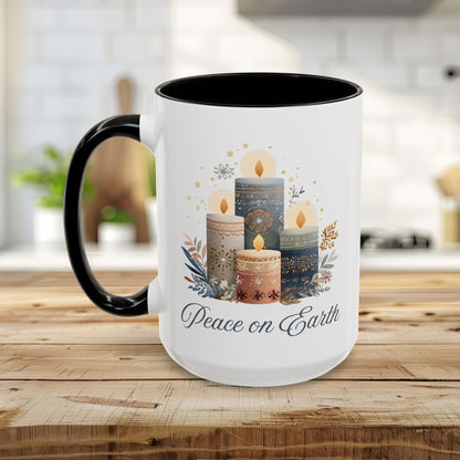 Peace on Earth Advent Candles Mug (11/15oz)