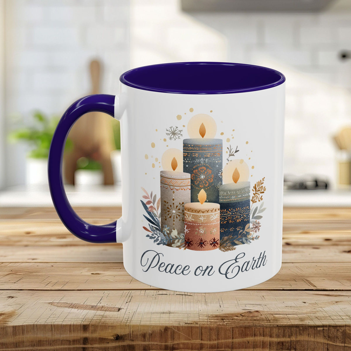 Peace on Earth Advent Candles Mug (11/15oz)