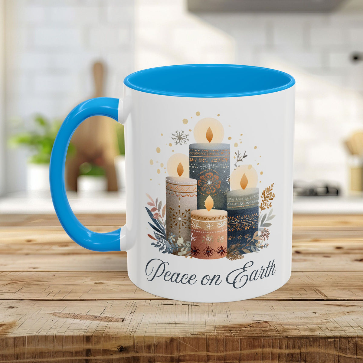Peace on Earth Advent Candles Mug (11/15oz)