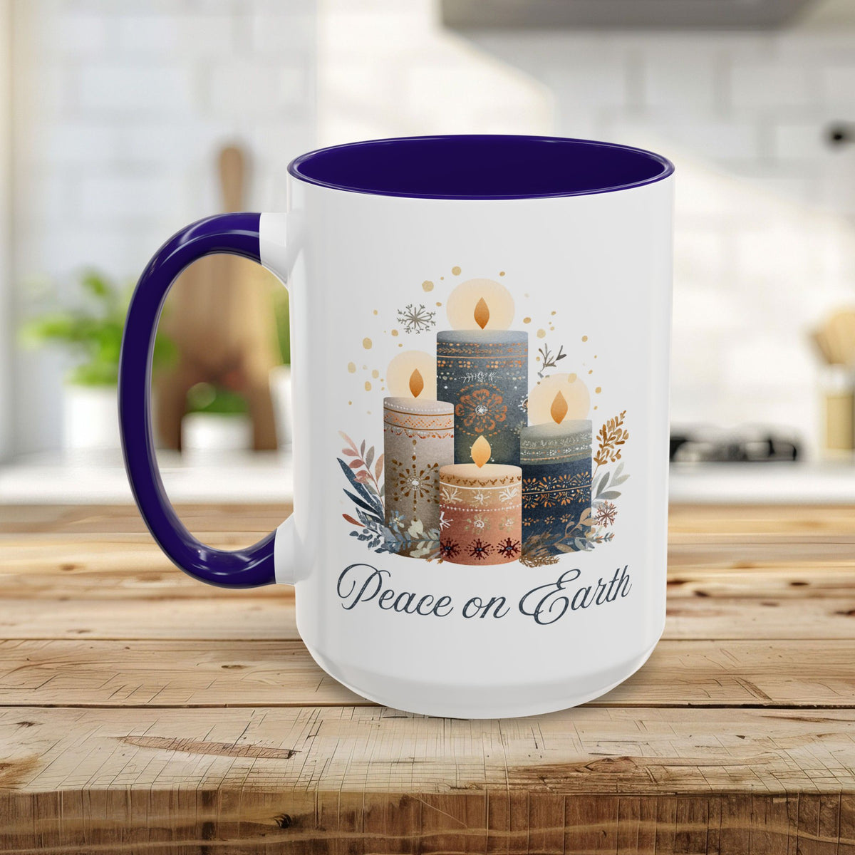 Peace on Earth Advent Candles Mug (11/15oz)