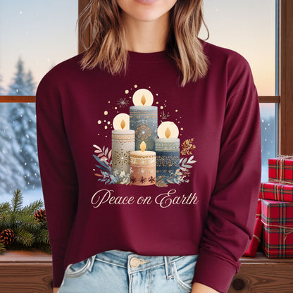 Peace on Earth Long Sleeve Tee