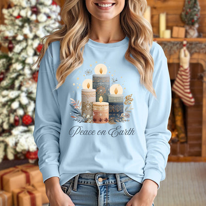 Peace on Earth Long Sleeve Tee