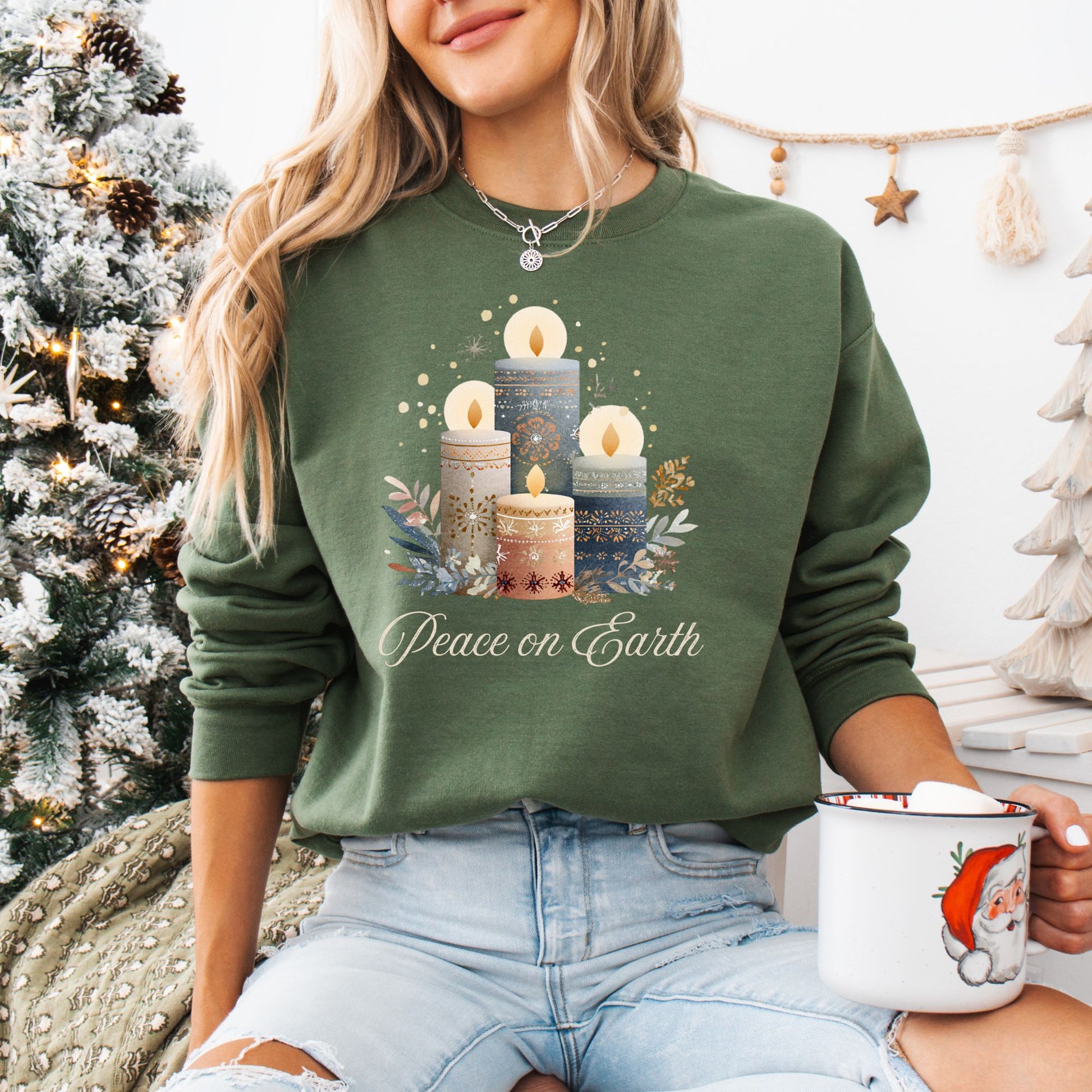 Peace on Earth Sweatshirt