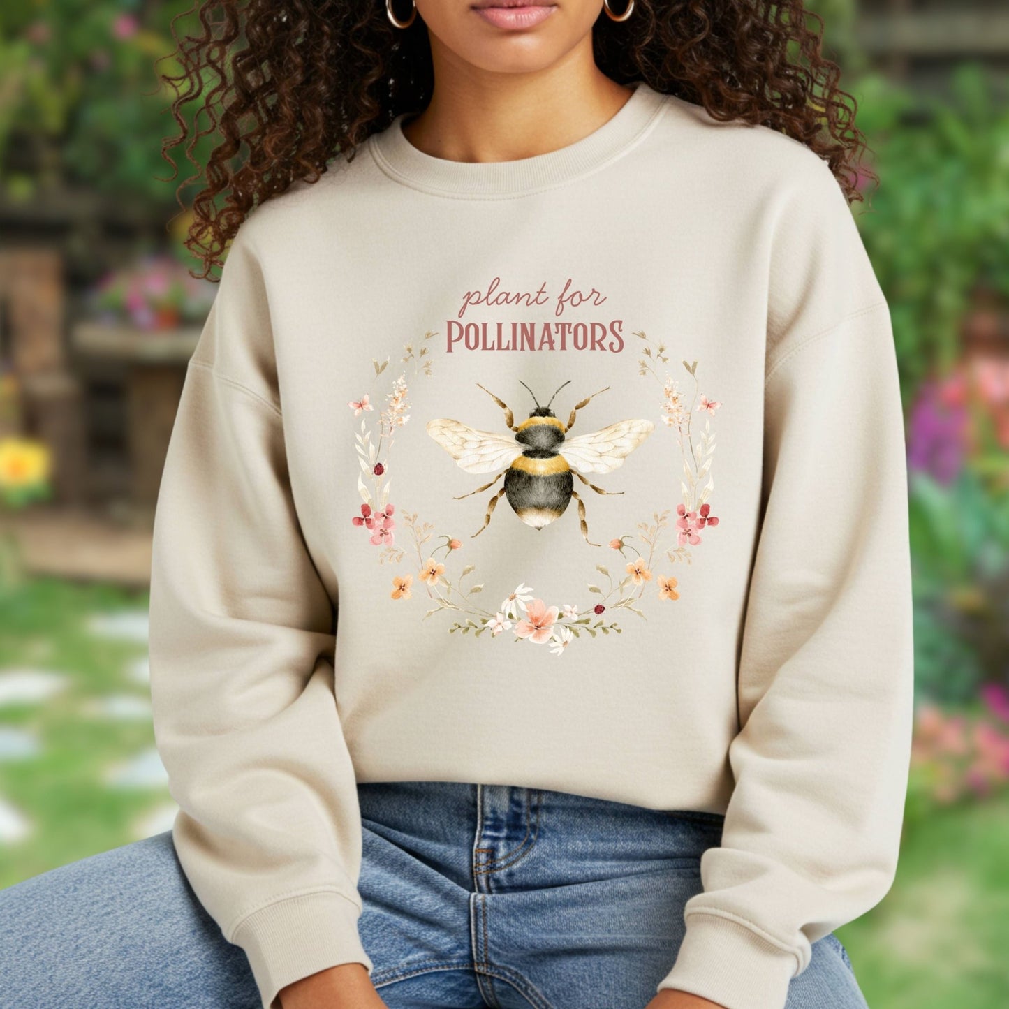 Plant for Pollinators Sweatshirt