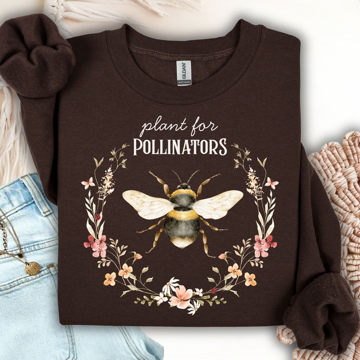 Plant for Pollinators Sweatshirt