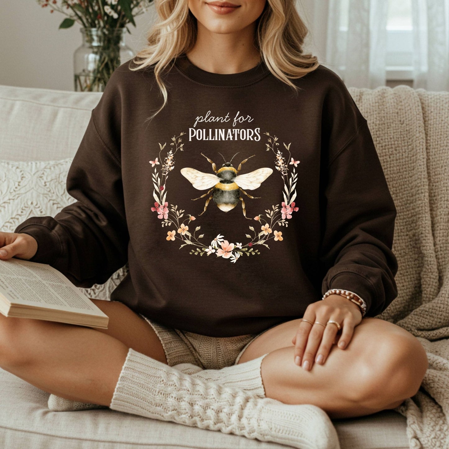 Plant for Pollinators Sweatshirt