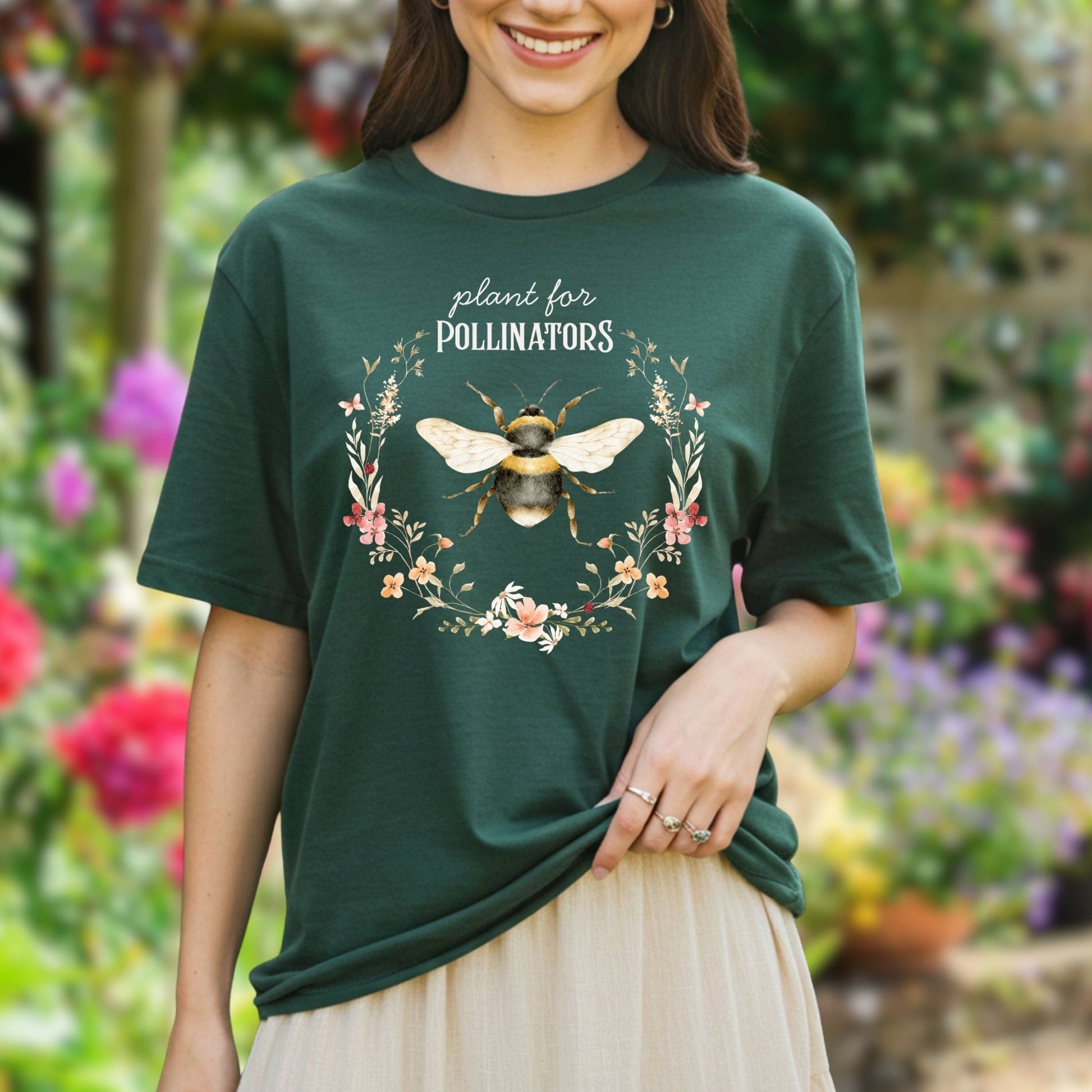 Plant for Pollinators Wildflower T-Shirt