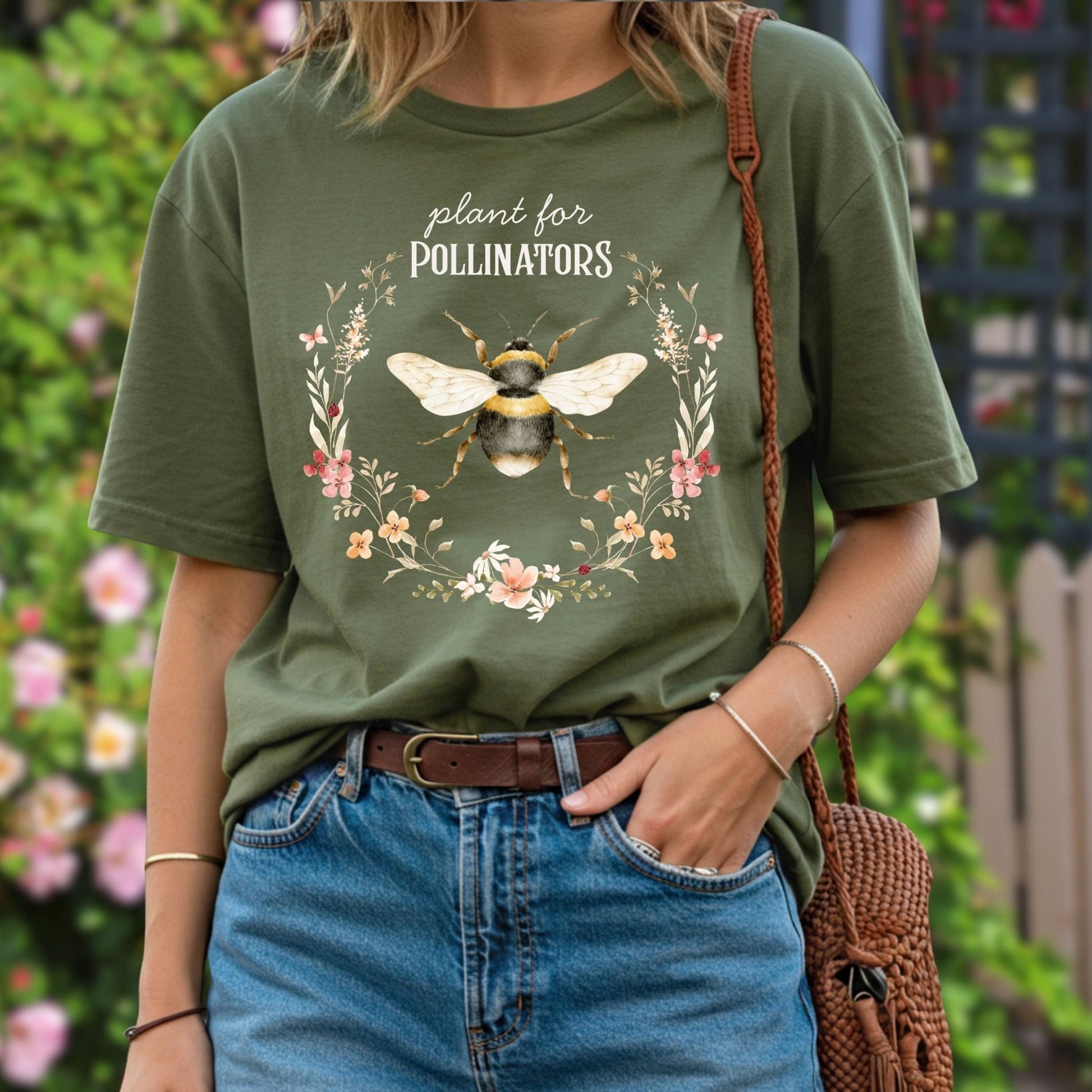 Plant for Pollinators Wildflower T-Shirt