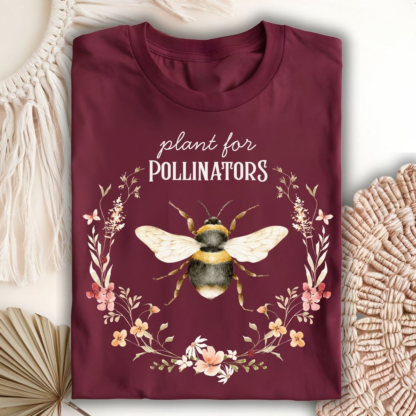 Plant for Pollinators Wildflower T-Shirt