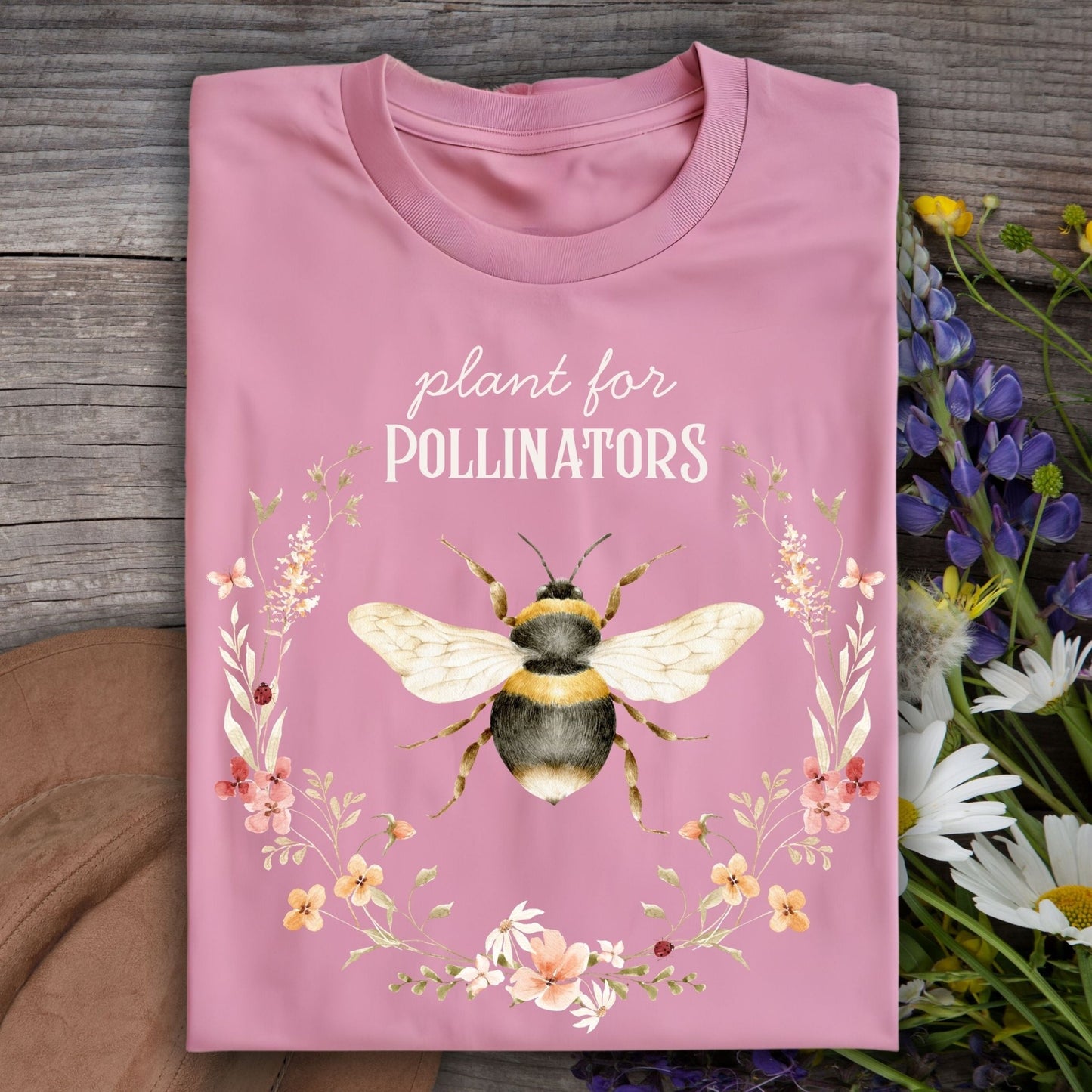 Plant for Pollinators Wildflower T-Shirt