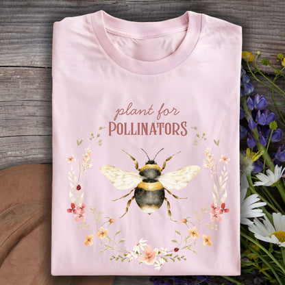 Plant for Pollinators Wildflower T-Shirt