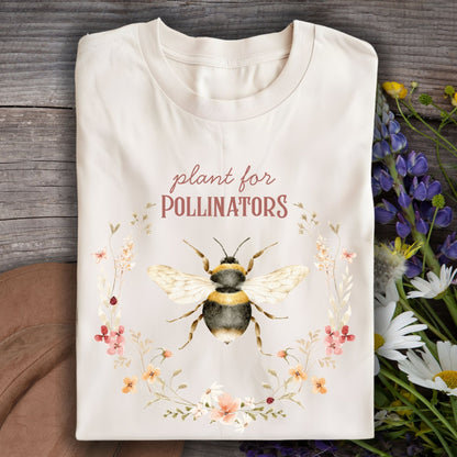 Plant for Pollinators Wildflower T-Shirt