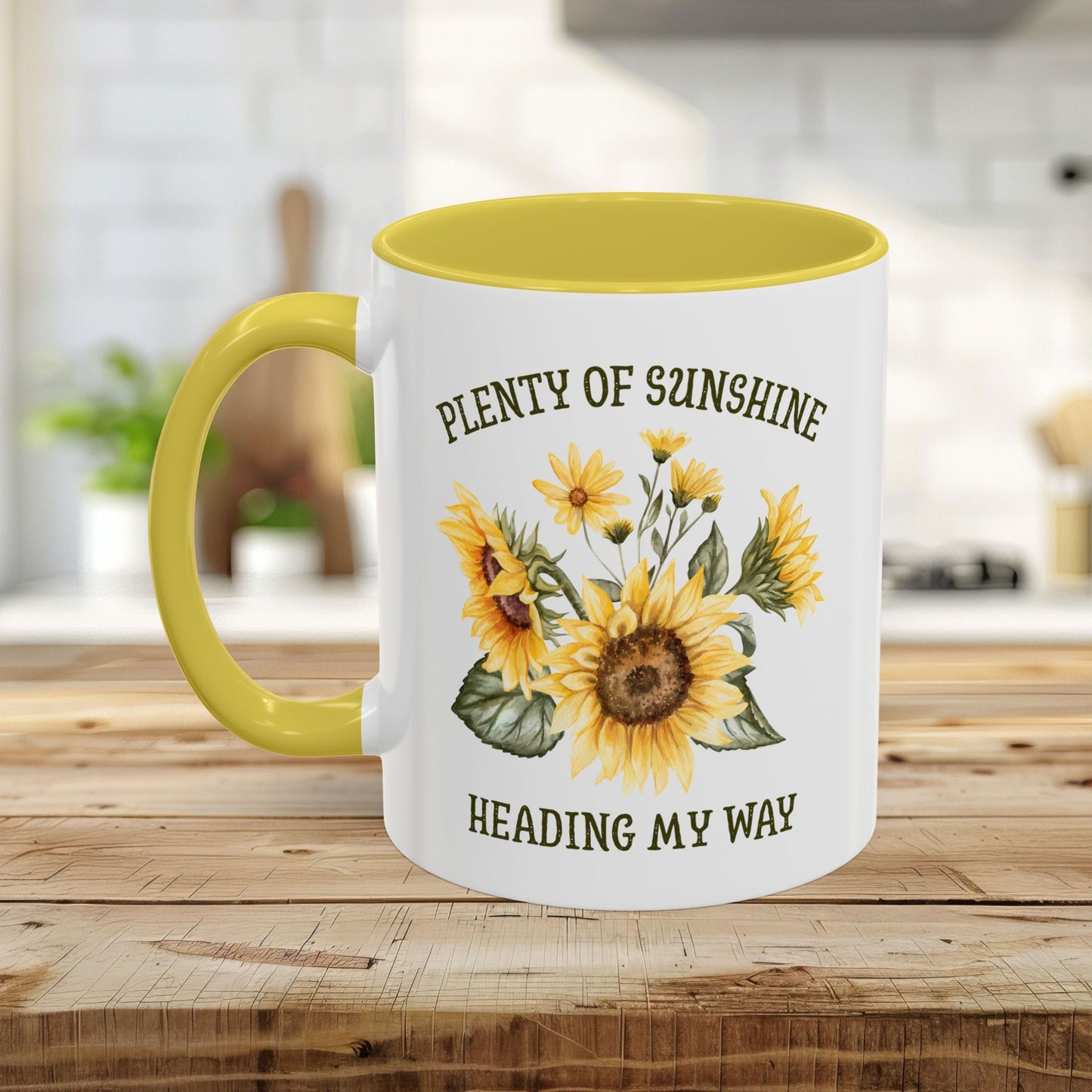 Plenty of Sunshine Sunflower Mug (11/15oz)