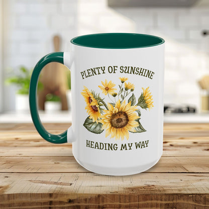Plenty of Sunshine Sunflower Mug (11/15oz)