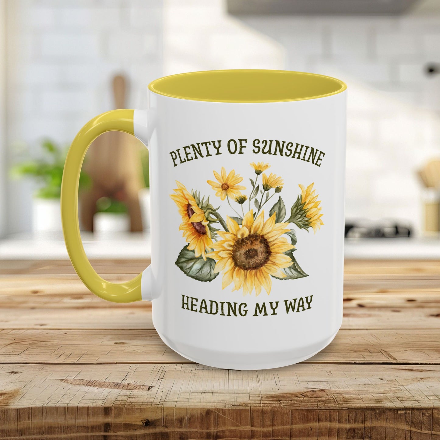 Plenty of Sunshine Sunflower Mug (11/15oz)