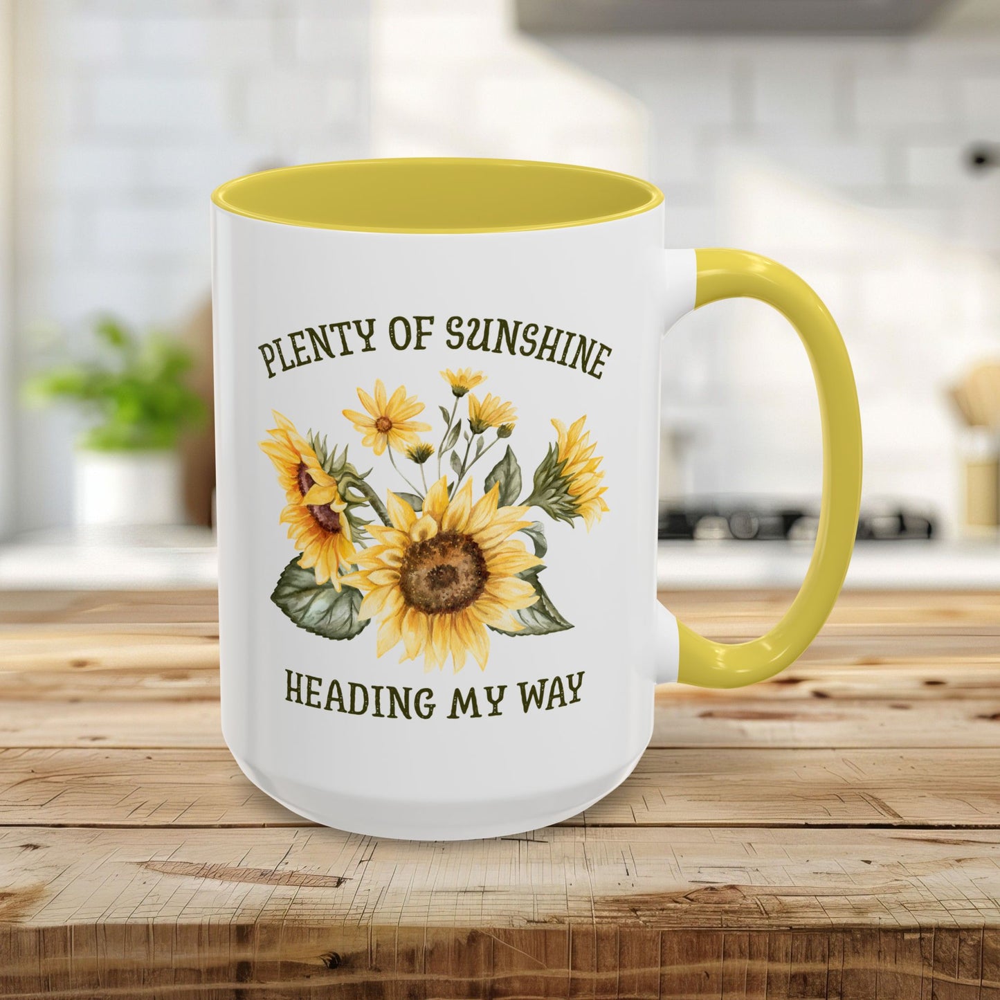 Plenty of Sunshine Sunflower Mug (11/15oz)