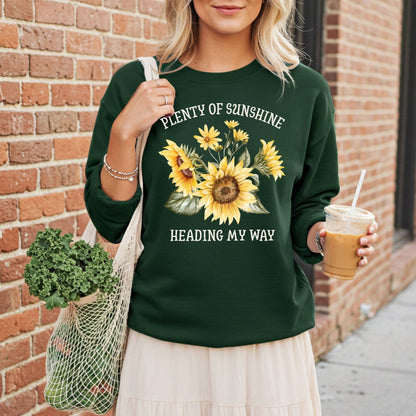 Plenty of Sunshine Sunflowers Sweatshirt