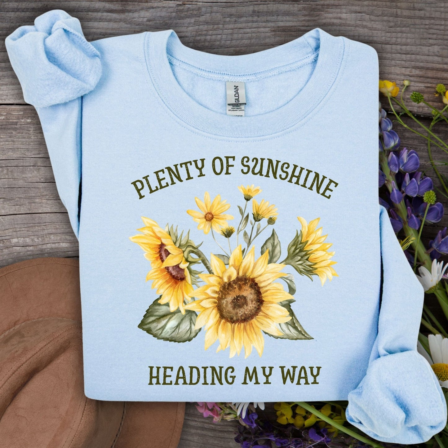 Plenty of Sunshine Sunflowers Sweatshirt