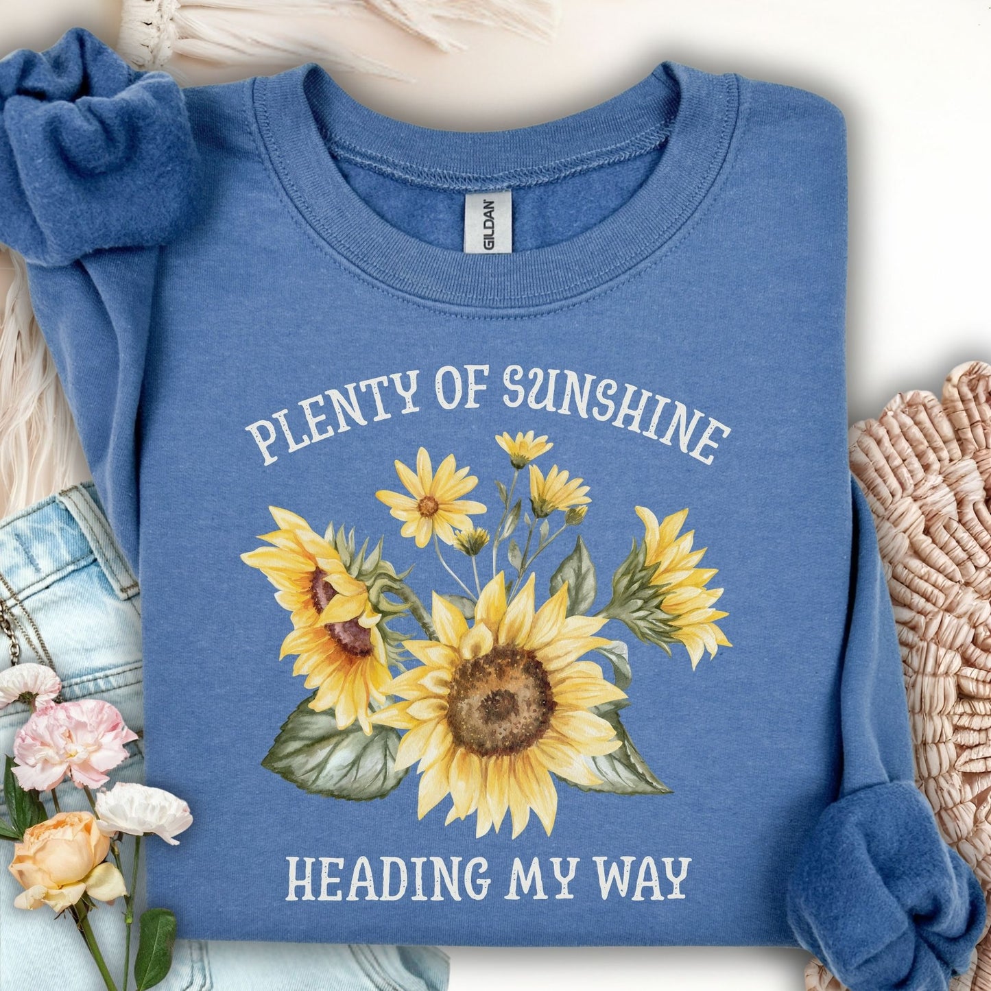 Plenty of Sunshine Sunflowers Sweatshirt