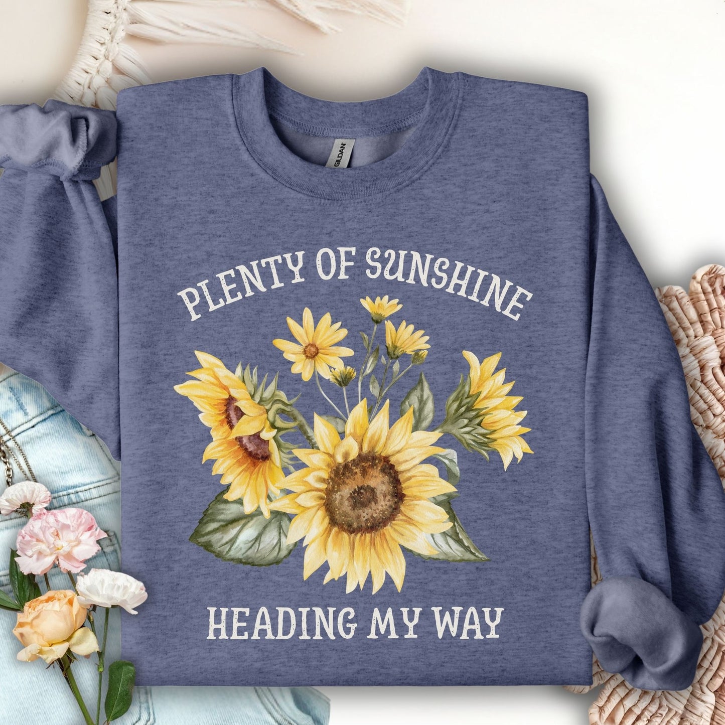 Plenty of Sunshine Sunflowers Sweatshirt