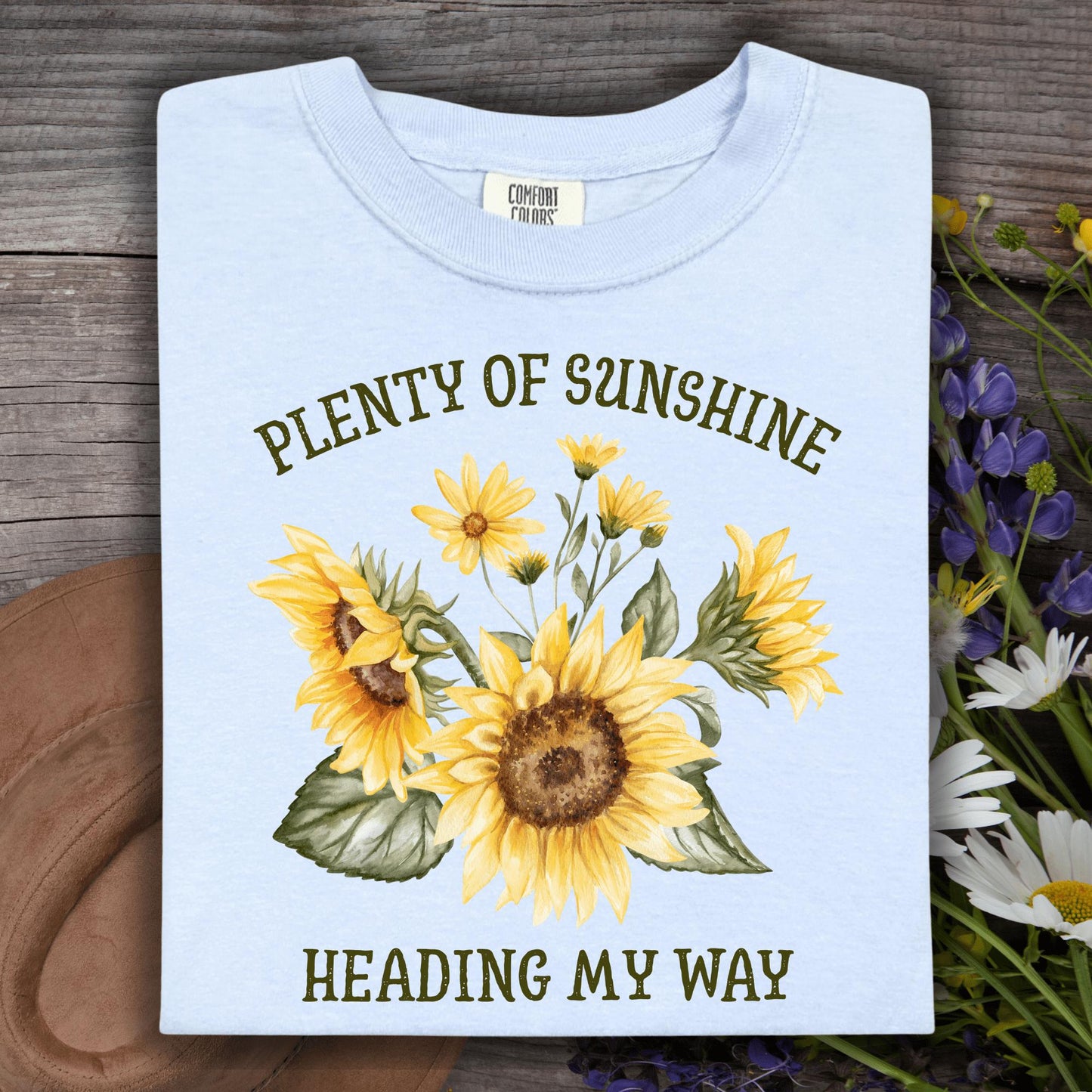 Wild Petal Threads T-Shirt S / hydrangea Plenty of Sunshine T-Shirt