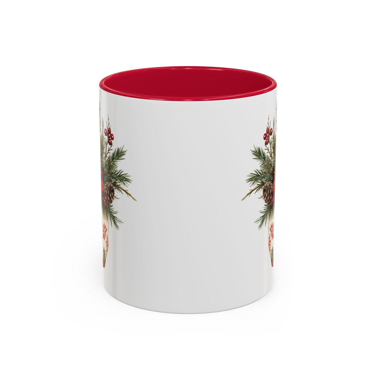 Poinsettia Arrangement Holiday Mug (11/15oz)