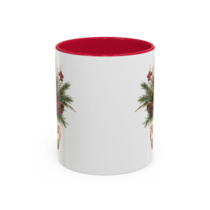Poinsettia Arrangement Holiday Mug (11/15oz)
