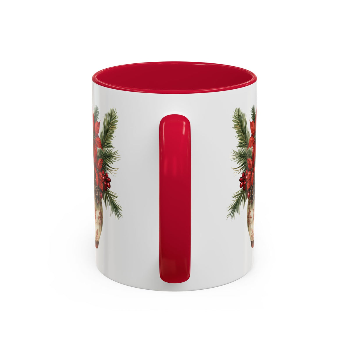 Poinsettia Arrangement Holiday Mug (11/15oz)