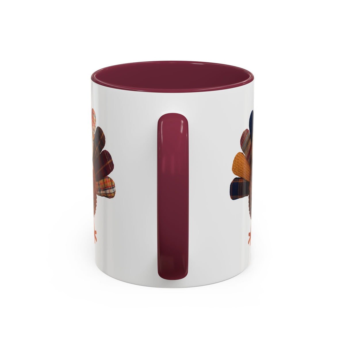 Preppy Patchwork Turkey Mug (11/15oz)