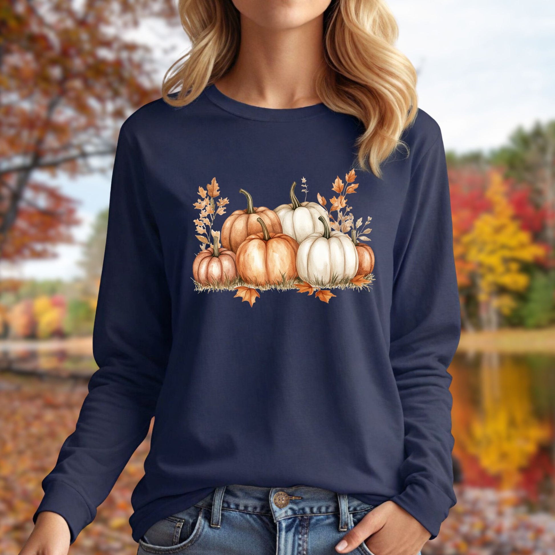Pumpkin Patch Long Sleeve Tee