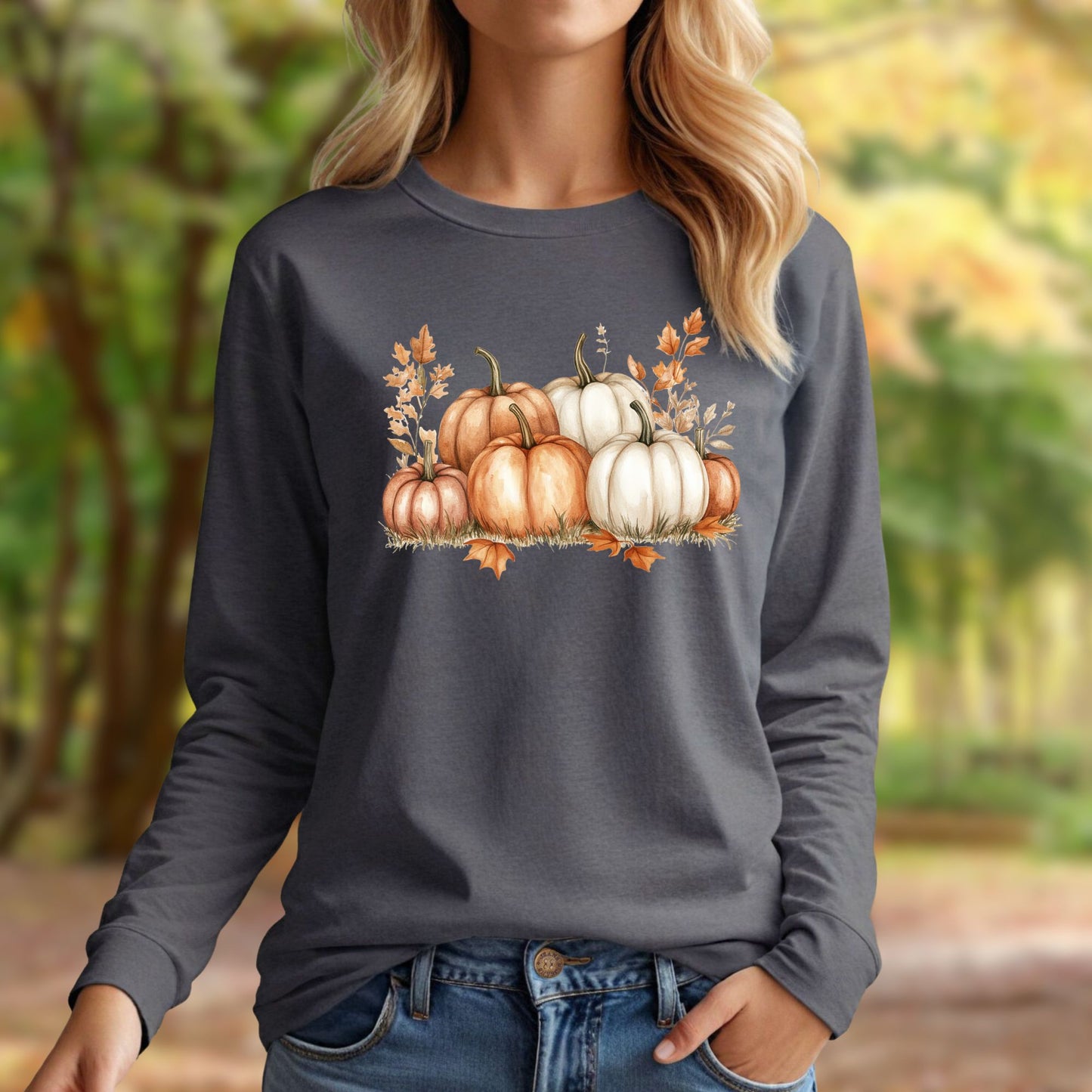 Pumpkin Patch Long Sleeve Tee