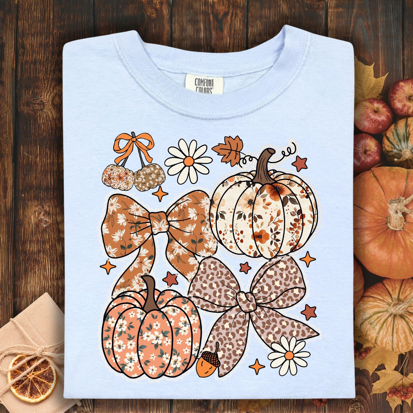 Pumpkins and Bows T-Shirt