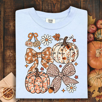 Pumpkins and Bows T-Shirt